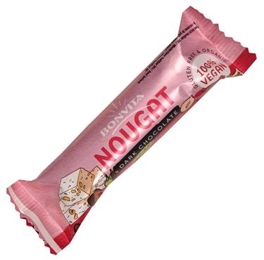 Bar med Nougat & Mørkchokolade, Økologisk